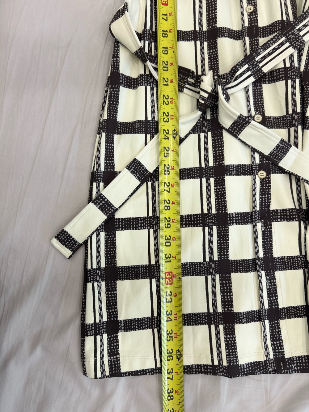 J. McLaughlin Catalina cloth button down shirt dress office professional classic - Picture 7 of 8